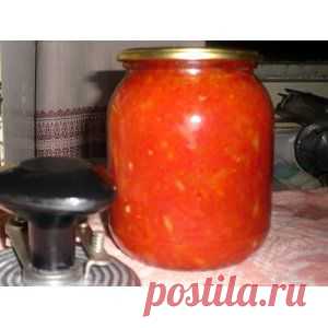 ЛЕЧО "ГЛОБУС" - БОЛГАРИЯ !  **Помидоры 2кг, лук 500г -в блендер. Затем на медл/огонь 1час, помешивая. Морковь 500г -на терку, и пассеруй на раст/масле 1ст -10мин. *Болг/перец 1.5кг -соломка и морковь -добавь к томатам. Введи: сахар 1ст, соль 3ст/л, 9% уксус 0.5ст -вари 15мин. *Закатай в стер/банки. Переверни вверх дном, укутай одеялом и оставь до полного остывания. *Зимой под картошечку, да с мяском!..