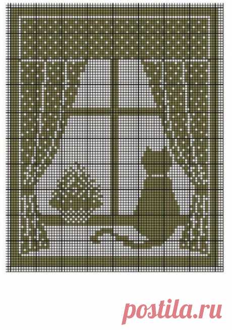 Быстрая вышивка с котиками
