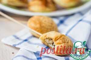 Мини пирожки с курицей на палочках - кулинарный рецепт