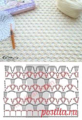 Crochet Lacy Stitch