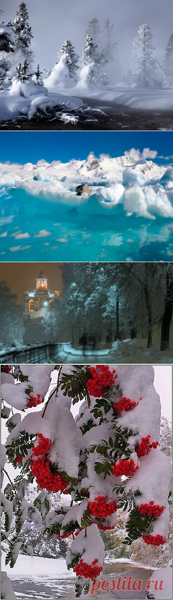 Зима фото. Красивые фото природы