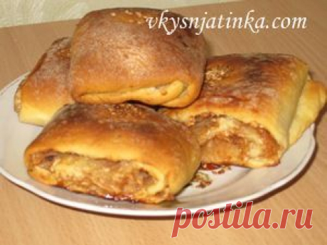 Ленивые пироги с яблоками и корицей - рецепт с фото
