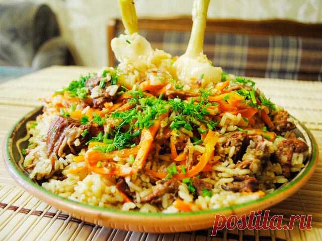 Вкуснейший плов в казане по-узбекски — Фактор Вкуса