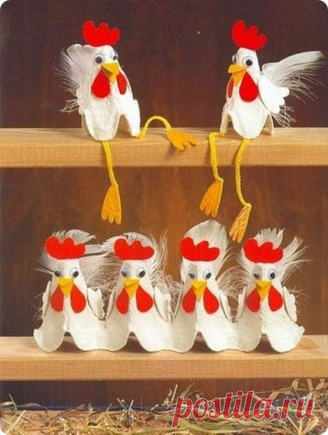 Подставки для яиц своими руками - Craftcafe