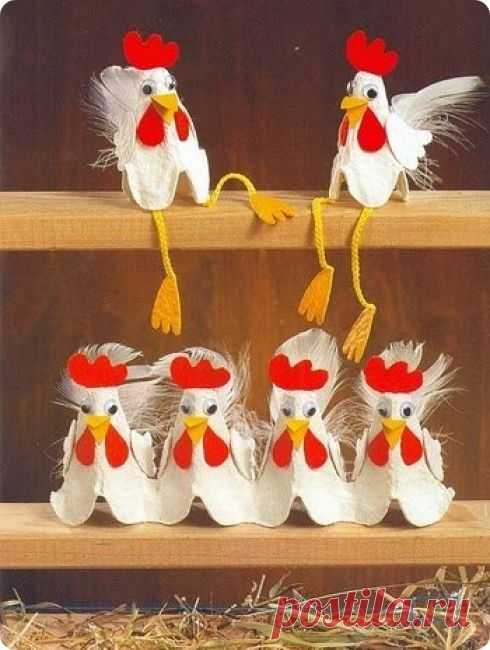 Подставки для яиц своими руками - Craftcafe