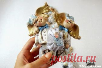 Куколки из мукасольки от Натальи Fun, sztukaniepowazna - легкомысленное искусство...