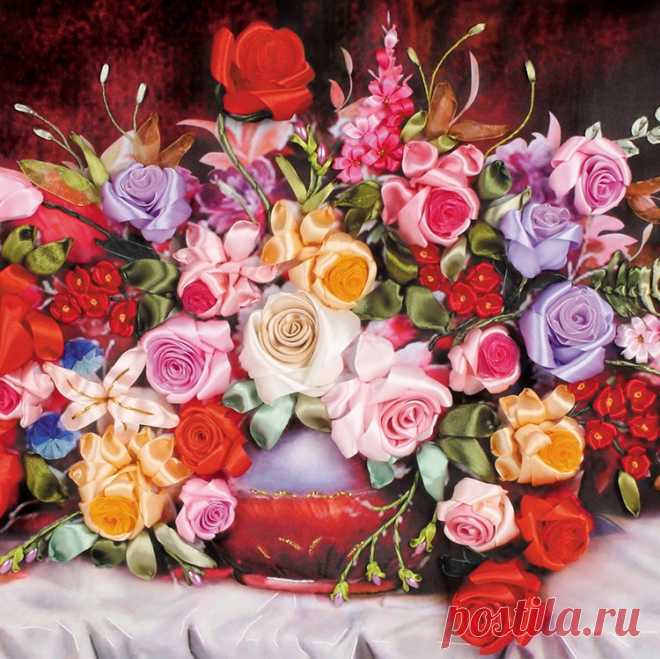 Bышивке 100 X 55 см роуз печать 3d картины купить на AliExpress