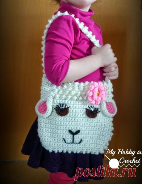 Мое хобби вязание крючок: Darling Sheep крючок Кошелек для маленьких девочек | Бесплатный шаблон | Мое хобби вязание крючком