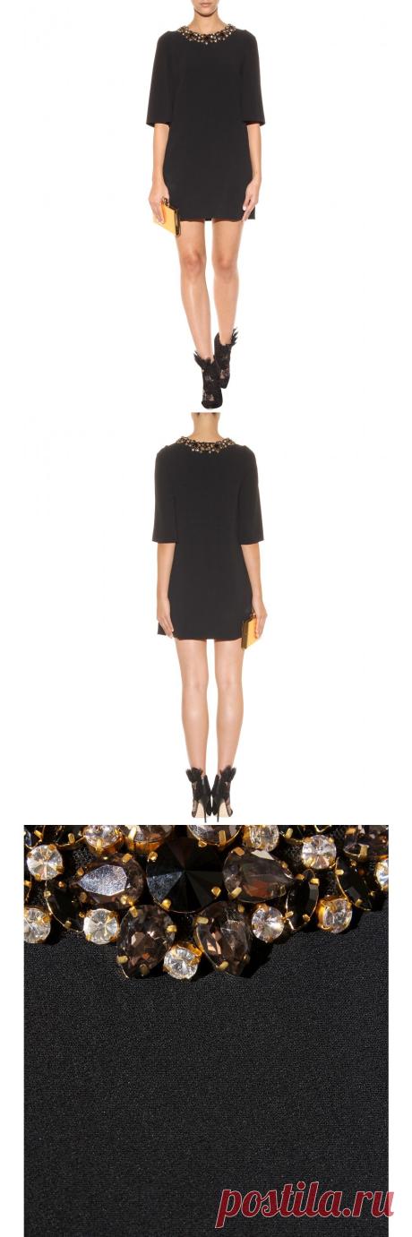 Embellished Crepe Dress » Dolce &amp; Gabbana | mytheresa
