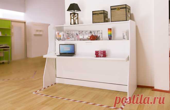 Table Bed - Mobilier inteligent. Pat rabatabil.