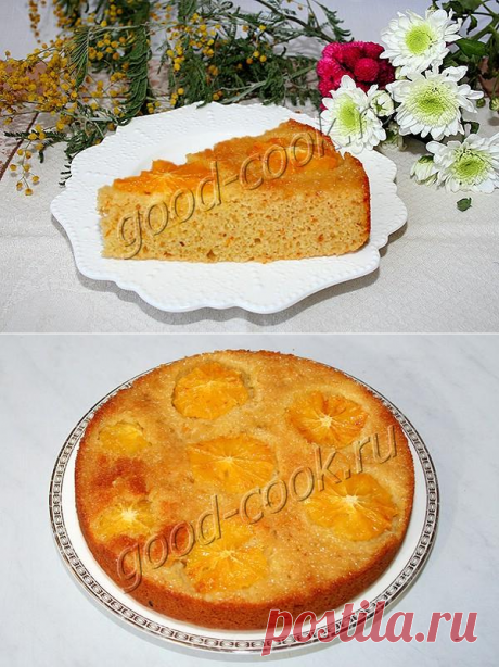 постный апельсиновый манник. Рецепт приготовления