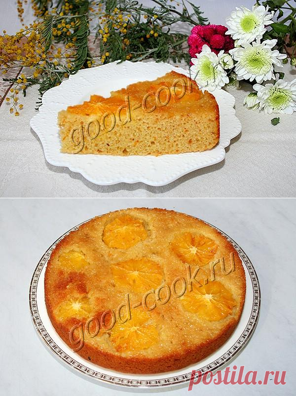 постный апельсиновый манник. Рецепт приготовления