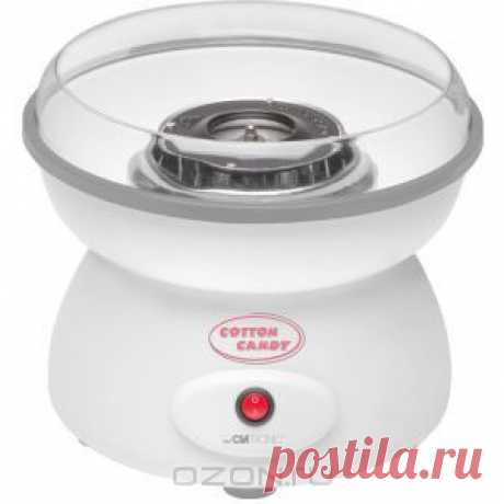 Clatronic ZWM 3478 прибор для приготовления сахарной ваты в домашних условиях.