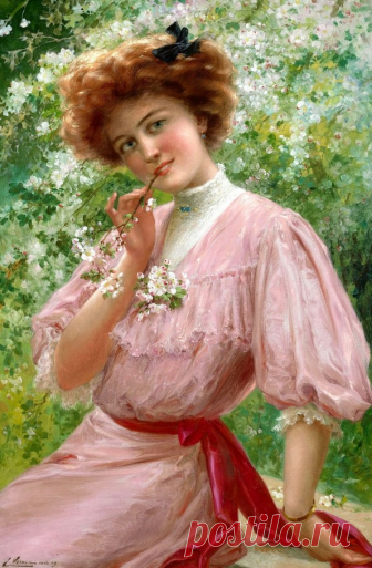Художник Emile Vernon (1872 — 1920)