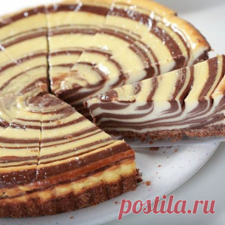 Как приготовить "Чизкейк-зебру"