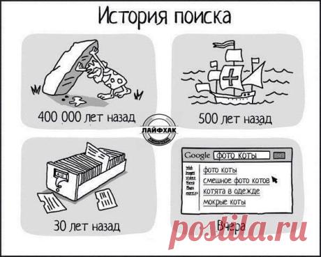 Как выглядит история поиска сквозь время / Взлом логики