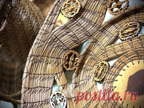 Native American Pine Needle Basket