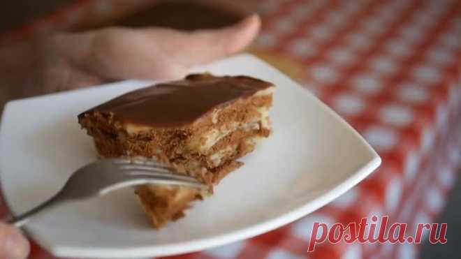 ТОРТ БЕЗ ВЫПЕЧКИ ЗА 15 МИНУТ. Очень сочный и вкусный.
