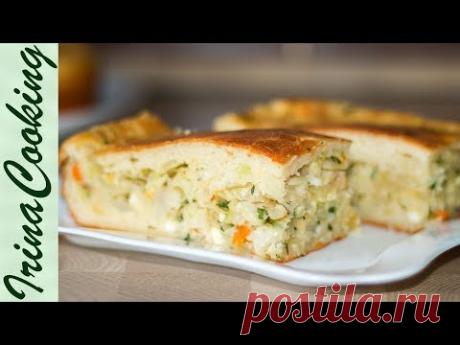 Простейший и вкуснейший ПИРОГ с КАПУСТОЙ заливной - YouTube