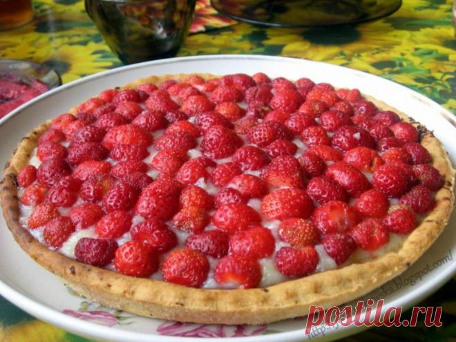 Клубничный торт "Мари" - эффектный и не калорийный &raquo; Женский Мир