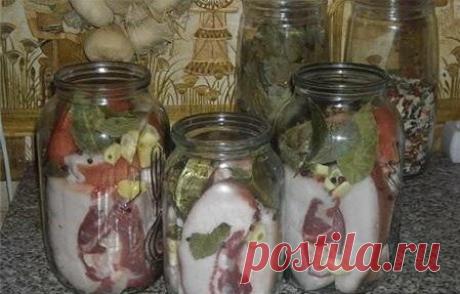 Очень вкусное это сало в тузлуке.