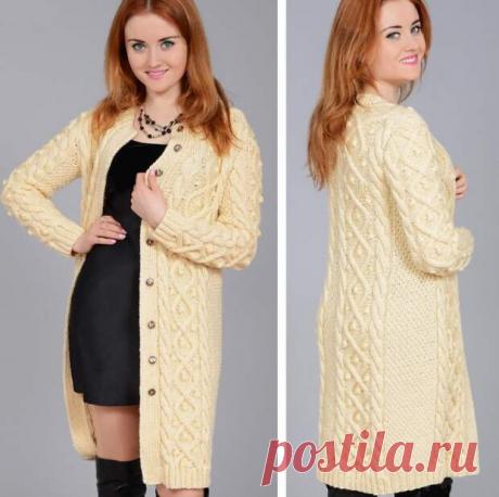 Вязаное пальто с узорами
Вязаное пальто с узорами Размер: 44. Вам потребуется:  1200 г пряжи молочного цвета...
Читай пост далее на сайте. Жми ⏫ссылку выше