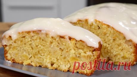 Пеку простой и вкусный яблочный кекс. Получится у каждого | Евгения Полевская | Это просто | Дзен