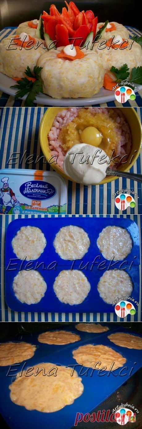 Курино-тыквенные маффины в микроволновке (МК от Елены) » Арт-кухня