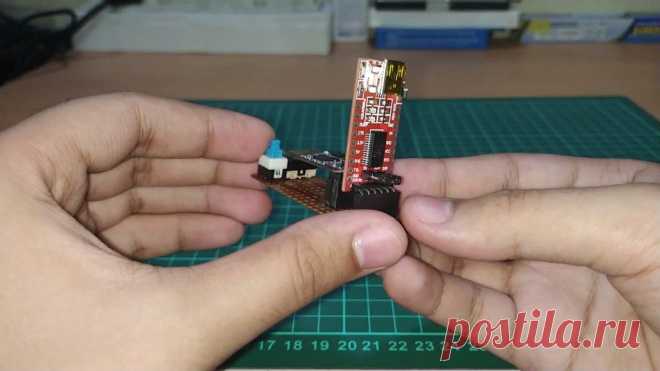 Адаптер для программирования модуля Wi-Fi ESP-01 Из этой статьи мы с вами узнаем, как сделать свой собственный программатор ESP-01, используя модуль FTDI и некоторые другие комплектующие. Также мастер расскажет нам, как настроить Arduino IDE для программирования модуля ESP-01. Инструменты и материалы:-Перфорированная печатная плата;-4-контактный