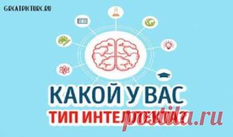 Тест: Какой тип интеллекта у вас больше развит?