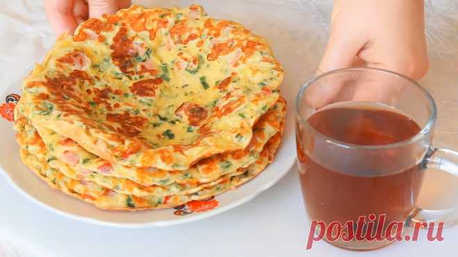 ВКУСНЫЙ ЗАВТРАК ЗА 10 МИНУТ НА СКОВОРОДЕ! ЛЕПЕШКИ С НАЧИНКОЙ, ЛЕНИВЫЕ ХАЧАПУРИ НА КЕФИРЕ!