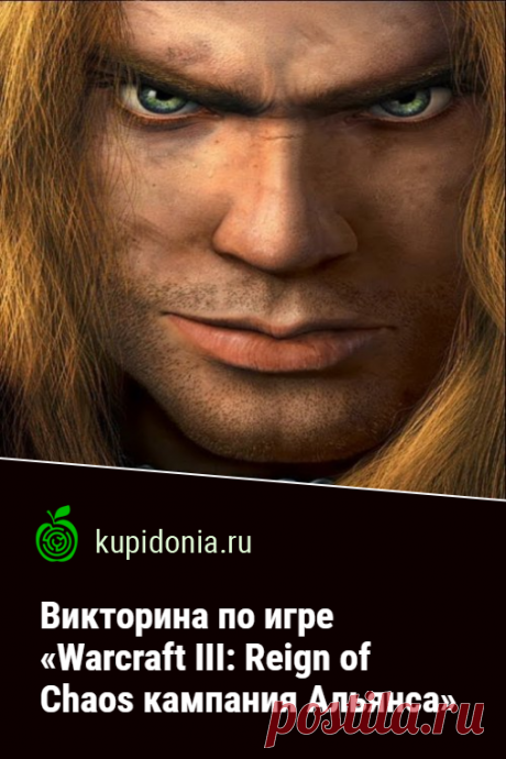 Викторина по игре «Warcraft III: Reign of Chaos кампания Альянса». Интересный тест по компьютерной игре «Warcraft III: Reign of Chaos кампания Альянса». Пройди тест на сайте и проверь свои знания!