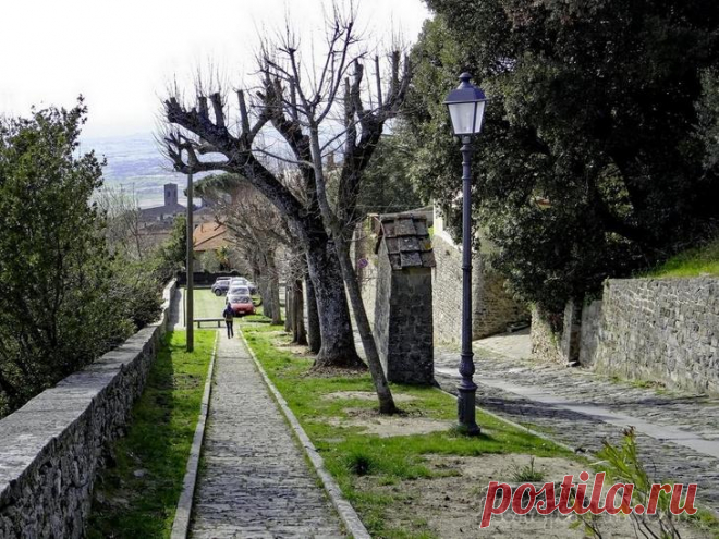 Италия. Тоскана. Cortona