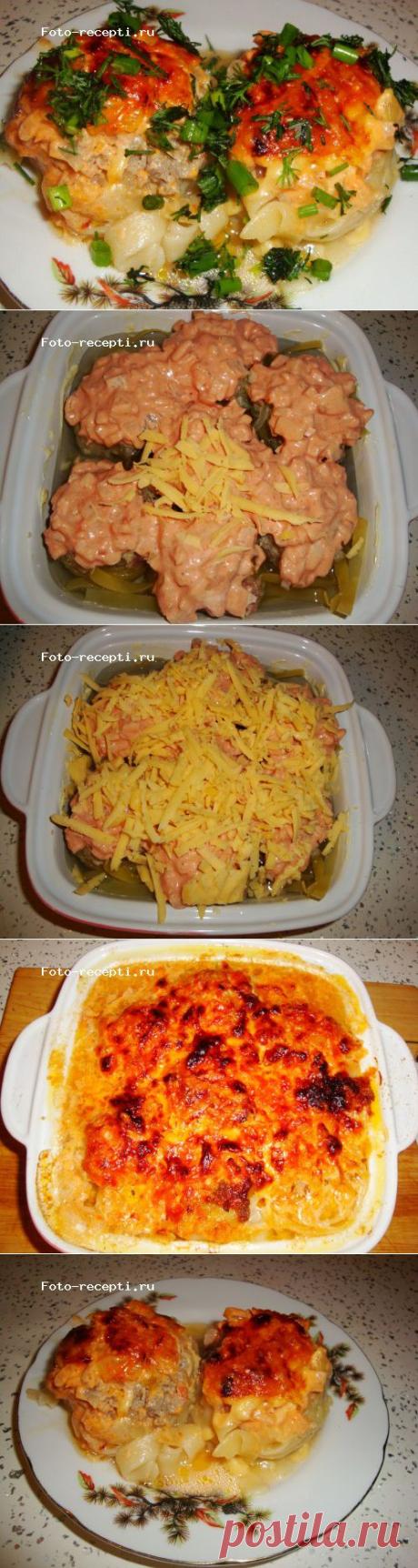 Макаронные гнезда с фаршем в духовке | Фото-рецепты | Форум