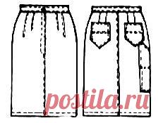 Выкройки юбок - Бесплатные выкройки для шитья одежды. Porrivan