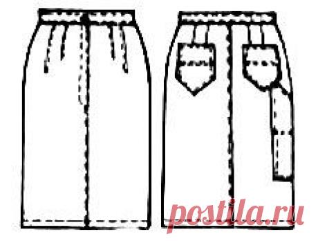 Выкройки юбок - Бесплатные выкройки для шитья одежды. Porrivan