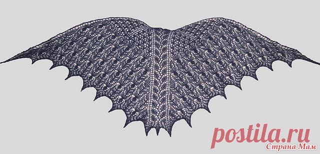 Он-лайн по фарерской шали Faroesertuch mit Blttern und Blten ( Листья и цветы) от Utlinde Все привет! Меня зовут Аня, ко мне на 