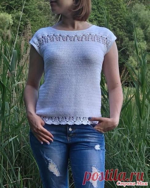 Ажурный топ крючком. Мастер-класс - Все в ажуре... (вязание крючком) - Страна Мам