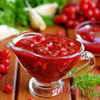 Соус из калины к мясу - Пошаговый рецепт с фото |  Закуски На сегодняшний день стали все более популярными вкусные дополнения к блюдам в виде соуса. Соус может существенно поменять вкус продукта, благодаря чем