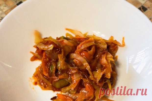 Овощное рагу с кабачками рецепт – русская кухня, веганская еда: закуски. «Еда»