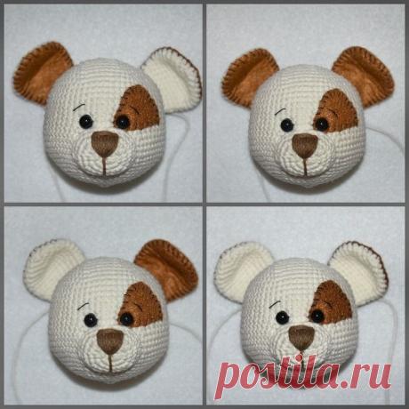 Вязаный щенок Бруно: мастер-класс игрушки крючком | AmiguRoom