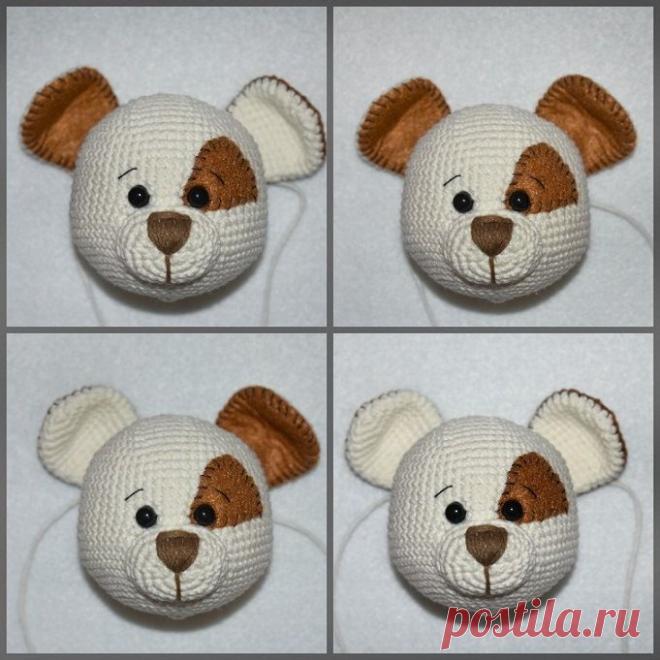 Вязаный щенок Бруно: мастер-класс игрушки крючком | AmiguRoom