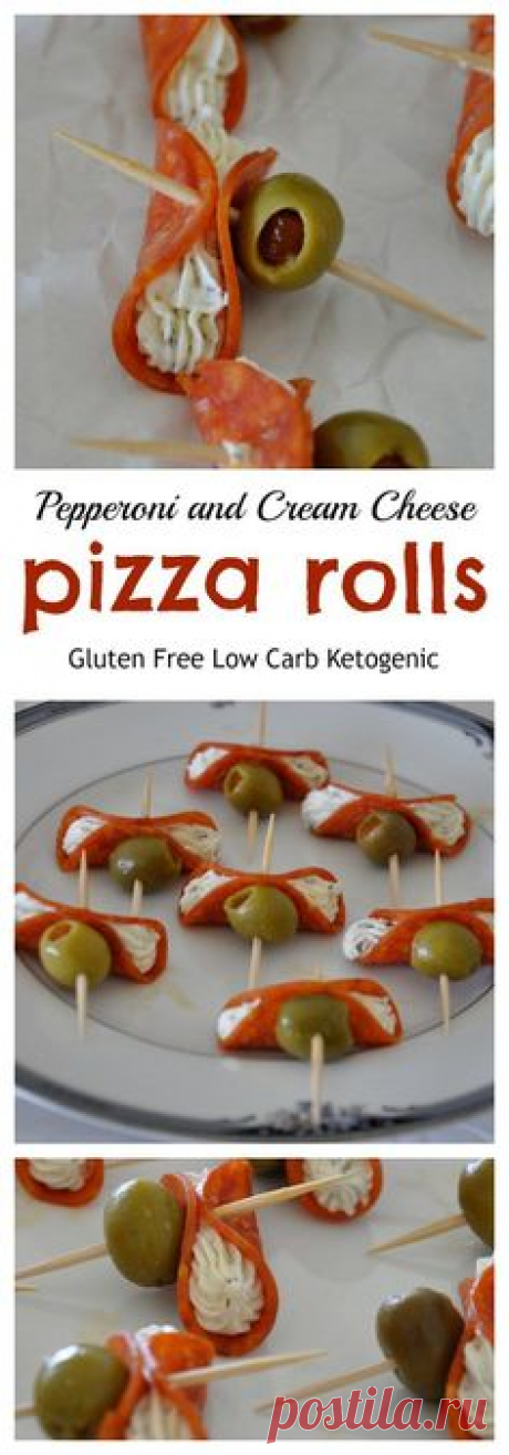 Pepperoni and Cream Cheese Pizza Rolls - Gluten Free, Low Carb from knowgluten.me