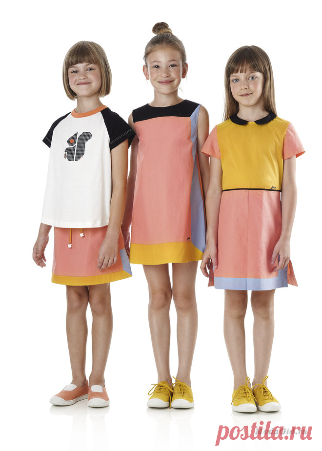 Детская мода: Fendi Junior, весна-лето 2014, детская коллекция