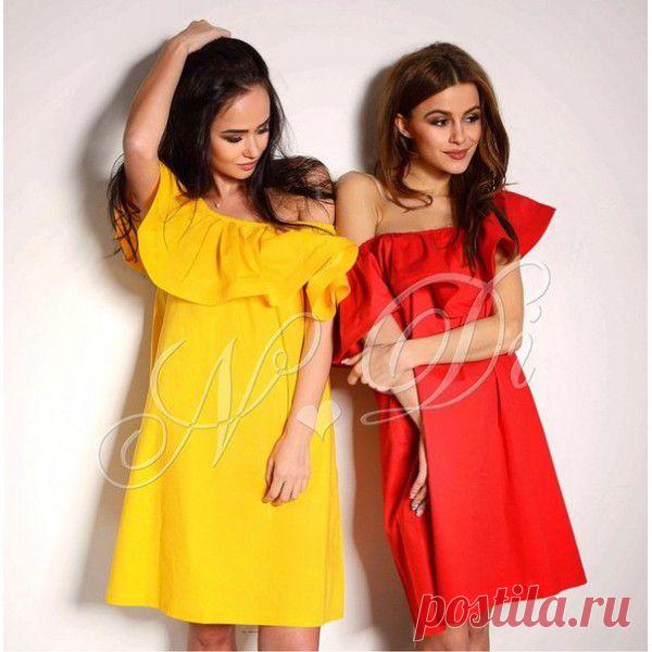 Платье Мама.ткань-вискоза, цвет-персик, красный, желтый, мята, S-M, M-L