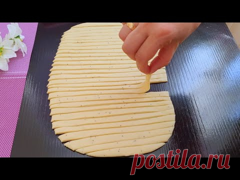 МЫ  в ВОСТОРГЕ от ЭТОГО РЕЦЕПТА СЪЕДАЕТСЯ КАК СЕМЕЧКИ! БЕРУ 1 ЯЙЦО и НЕМНОЖКО МУКИ И 10 МИНУТ.
