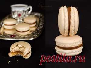 Macarons с соленой карамелью - кулинарный рецепт
