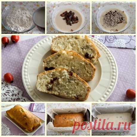 Кекс с финиками и семечками (без яиц)