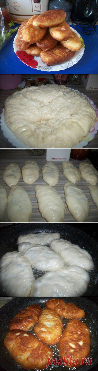 Самые вкусные рецепты: Жаренные пирожки на заварном тесте
