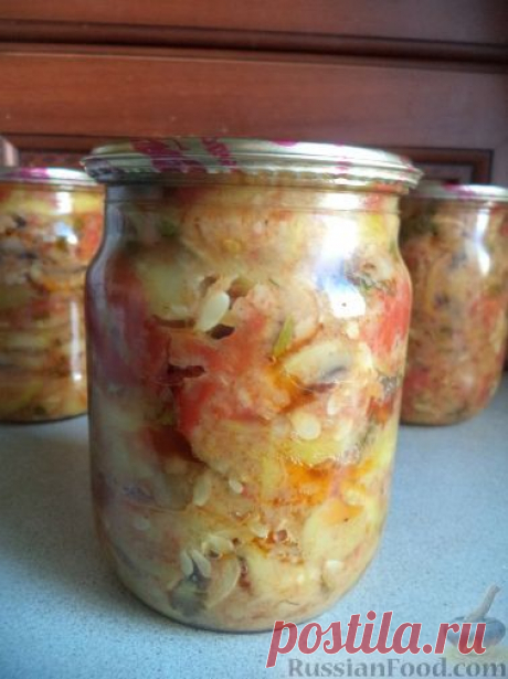 Рецепт: Салат «Просто чудо» на RussianFood.com